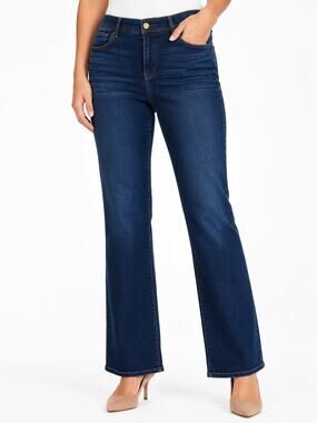 LR4302 Angels Forever Young Size 14 Dark Wash Straight Leg Stretch Jeans